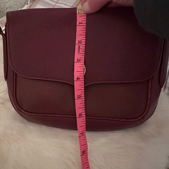 Cartier Burgundy Leather Shoulder Bag - Picture 9 of 10